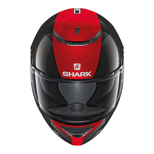 Мотошлем Shark Spartan 1.2 Carbon Skin черный красный Мотошлем Shark Spartan 1.2 Carbon Skin черный красный