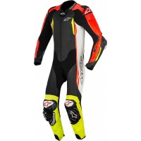 Мотокомбинезон Alpinestars Challenger V2 белый/черный/флуо/желтый Мотокомбинезон Alpinestars Challenger V2 белый/черный/флуо/желтый