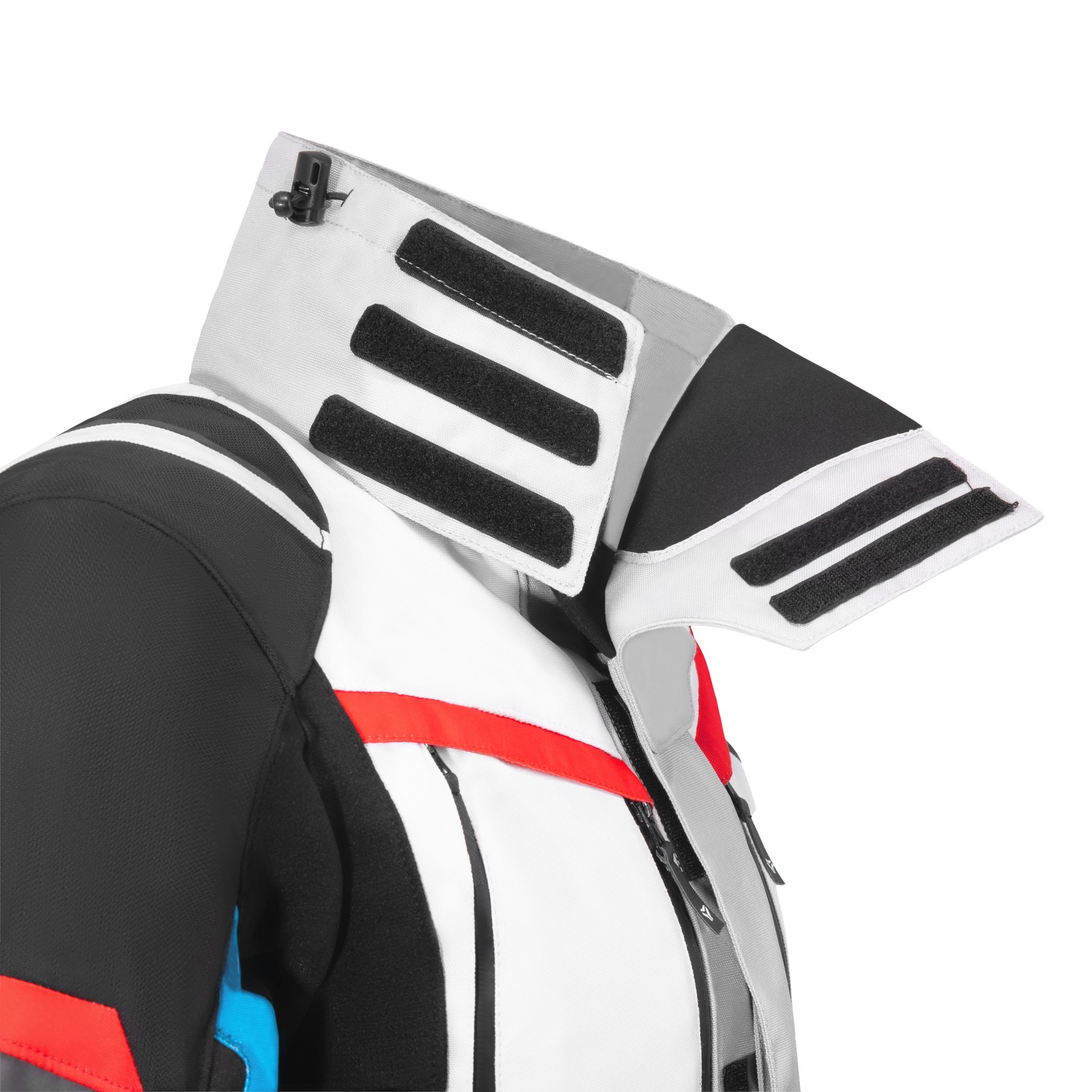 Мотокуртка текстильная Seca Arrakis III серый/синий/красный