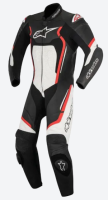 Мотокомбинезон Alpinestars Motegi V2 белый/черный/серый Мотокомбинезон Alpinestars Motegi V2 белый/черный/серый