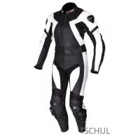 Мотокомбинезон женский Tschul 736 черный белый Мотокомбинезон женский Tschul 736 черный белый