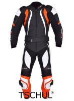 Мотокомбинезон Tschul 545 черный/белый/оранжевый Мотокомбинезон Tschul 545 черный/белый/оранжевый