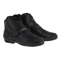 Мотоботы женские Alpinestars SMX-1 R Stella черный золотой Мотоботы женские Alpinestars SMX-1 R Stella черный золотой