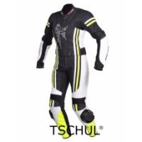 Мотокомбинезон Tschul 545 черный/белый/флуо Мотокомбинезон Tschul 545 черный/белый/флуо