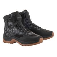 Мотоботы Alpinestars CR-6 Drystar черный/серый/камуфляжный Мотоботы Alpinestars CR-6 Drystar черный/серый/камуфляжный